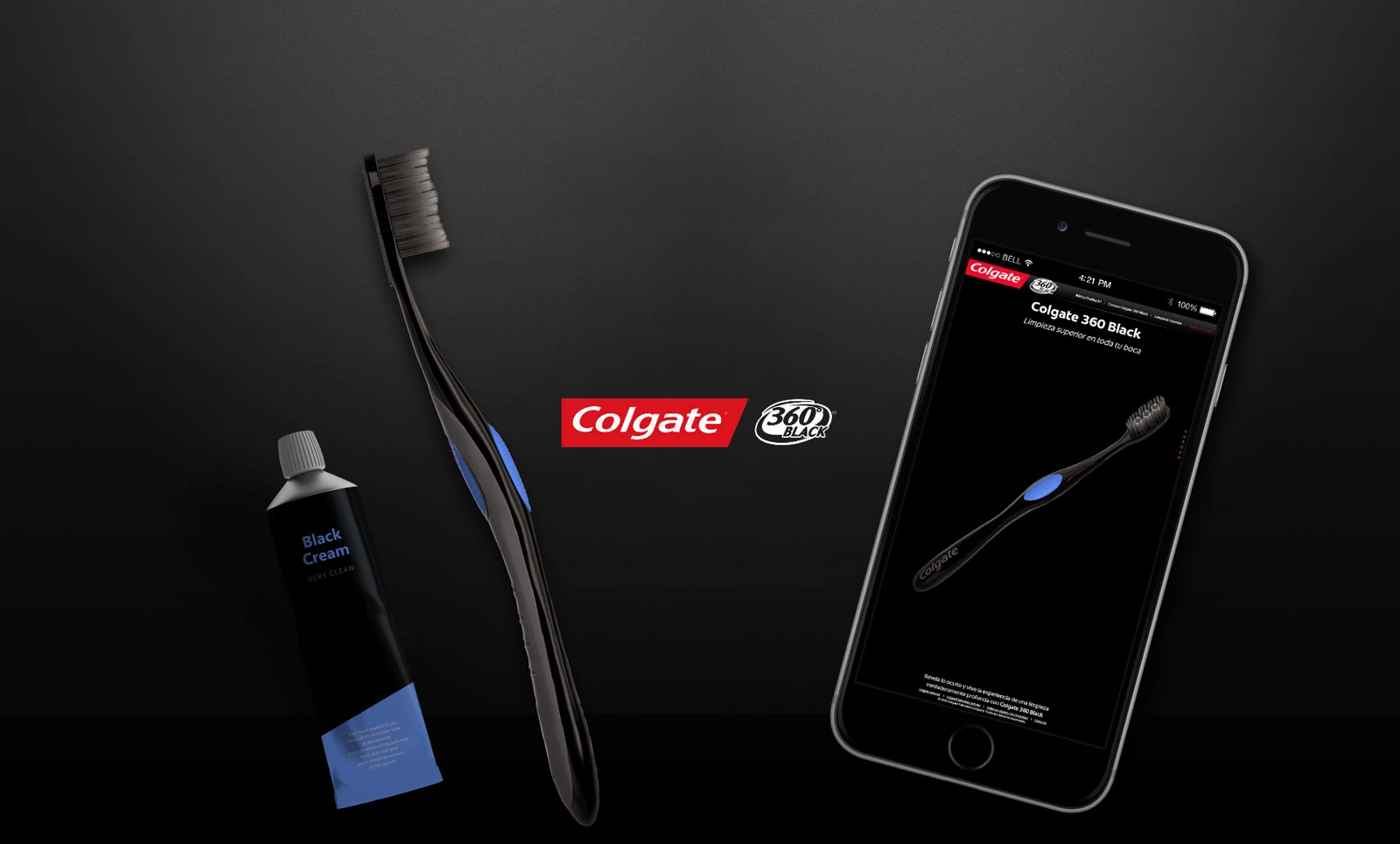 Colgate 360° Black — proyecto realizado