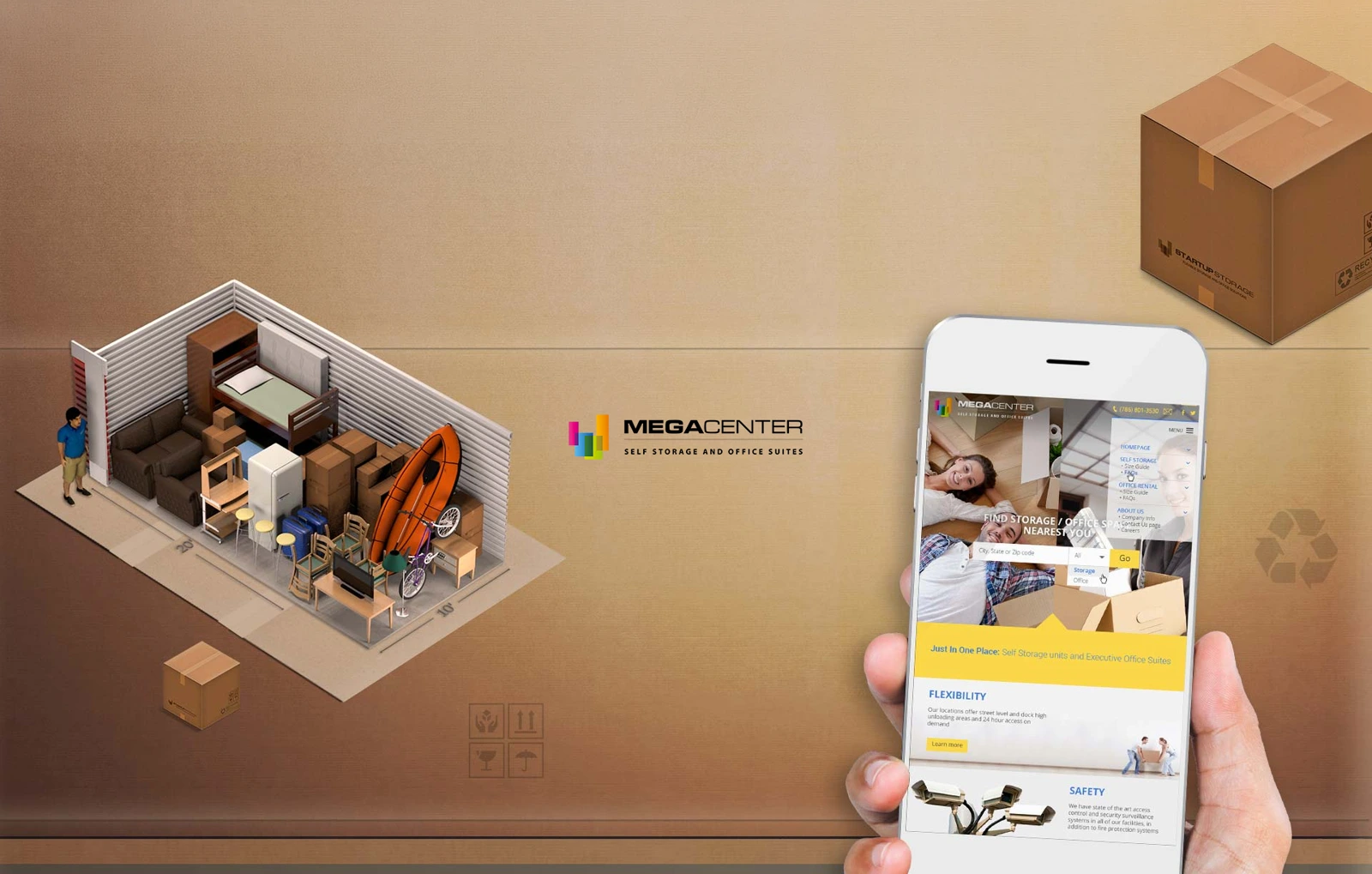 Megacenter — proyecto realizado