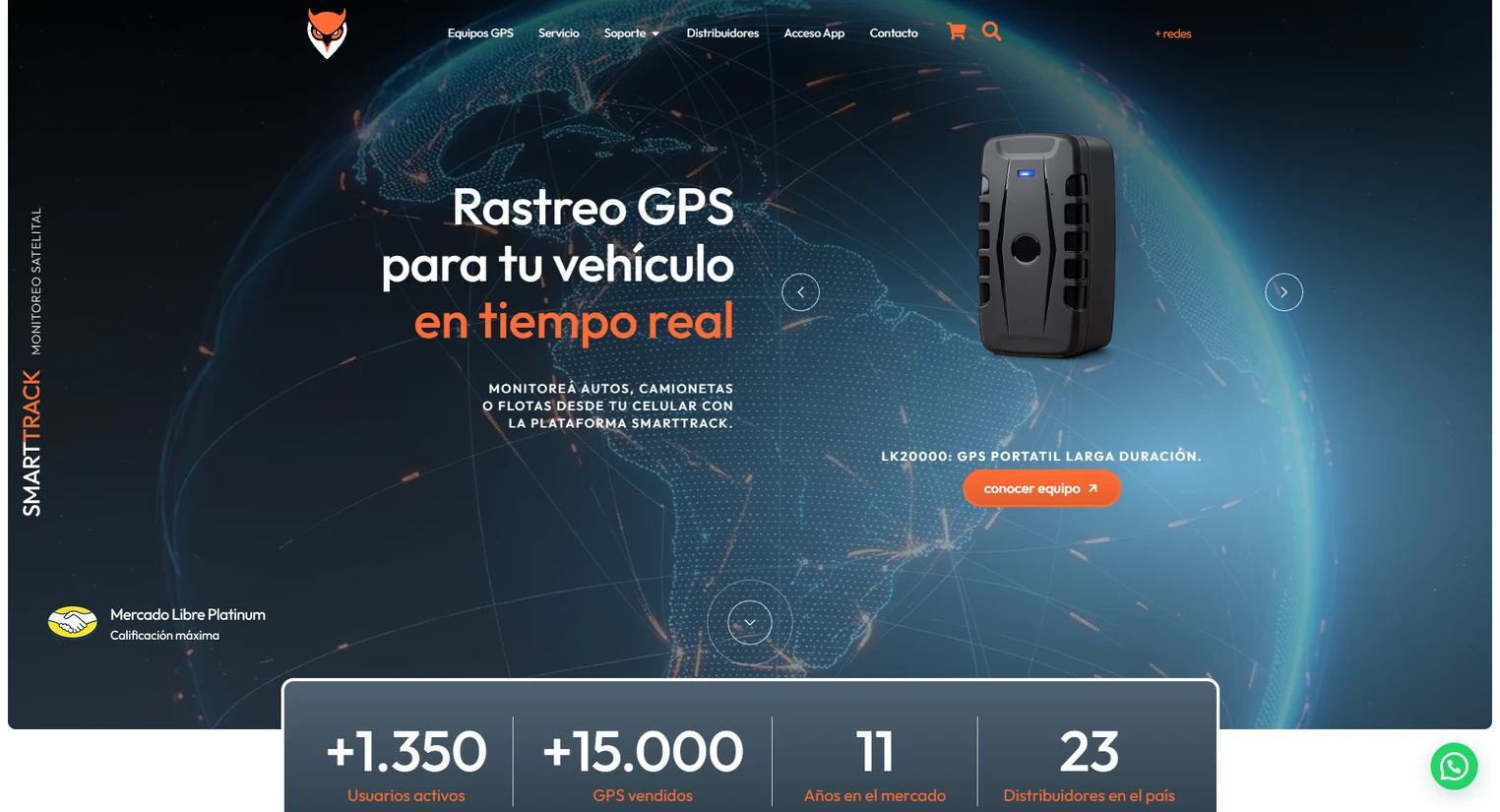 SmartTrack — Diseño web