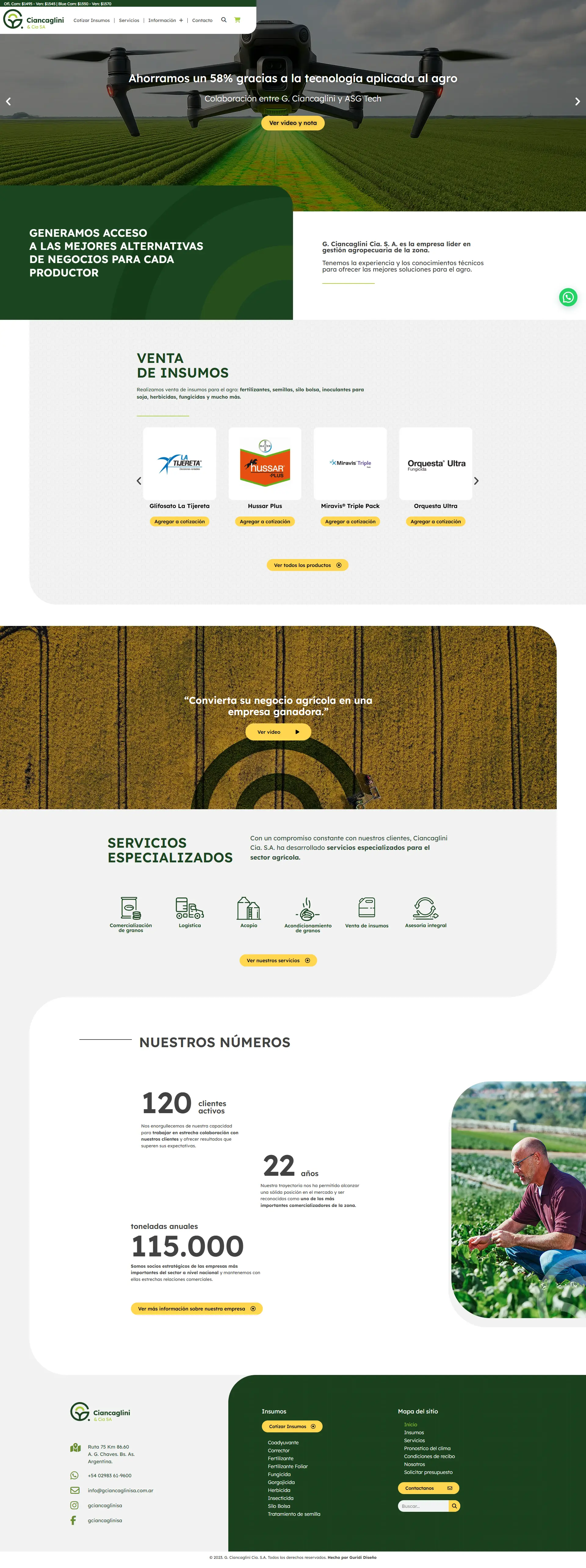 G. Ciancaglini — Web 01